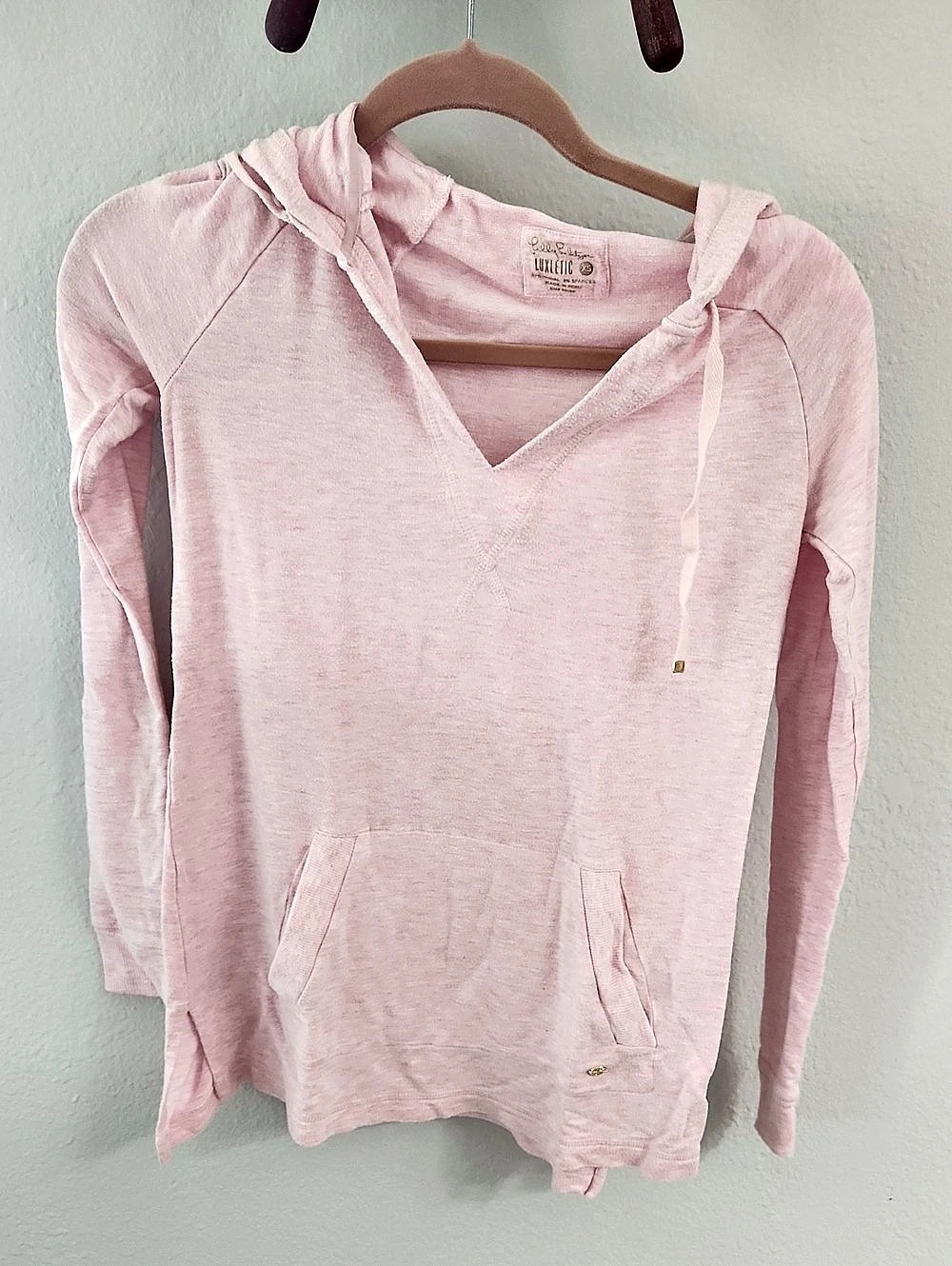 Lilly Pulitzer Luxletic hoodie Pink Hoodie Size XS